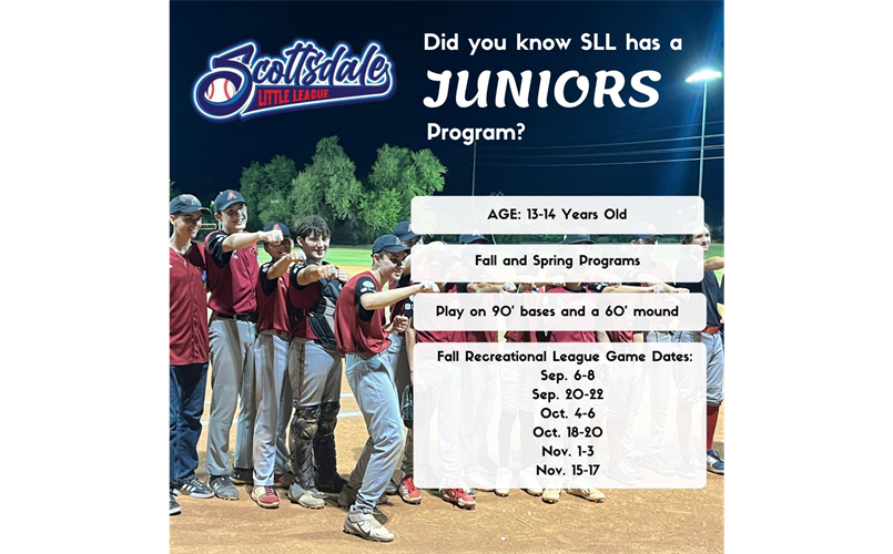 Junior Fall Program Details