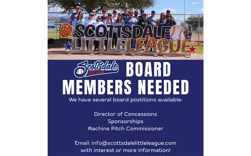 Board Members Needed