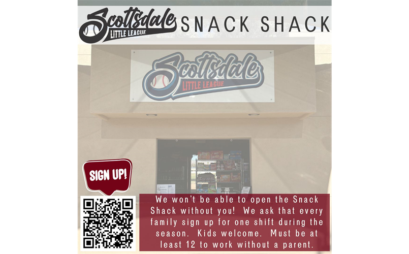 SLL Snack Shack Sign Ups